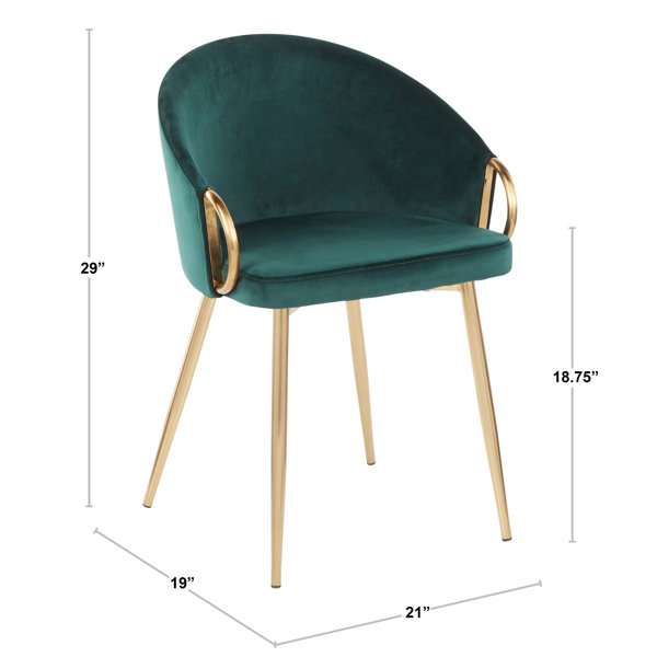 Salyer Velvet Upholstered Arm Chair 2024 www.alhudapk